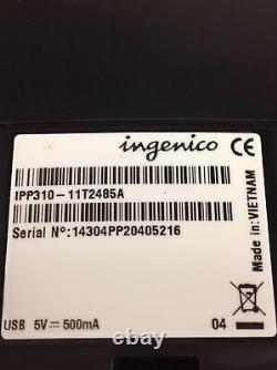 Terminal de carte de crédit INGENICO IPP310-11T2485A / 11P2486A 9x avec câble Livraison gratuite