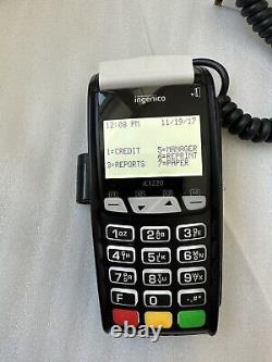 Terminal de carte de crédit Ingenico iCt220 incluant les câbles de données et d'alimentation, NEUF.