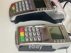 Terminal de carte de crédit VeriFone Vx520 EMV et ensemble de clavier Vx805 EMV PIN (2 articles)