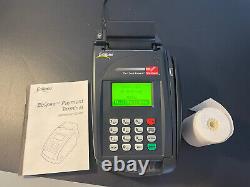 Terminal de paiement Eclipse pour carte de crédit, boîte ouverte avec manuel.
