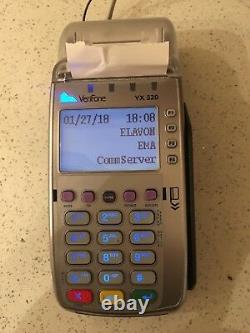 Verifone Vx520 Credit Card Machine Avec Chip Reader Emv, Ethernet Ou Dial
