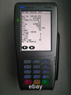 Verifone Vx680 Gprs Pos Terminal System Affichage Couleur De La Machine Lecteur De Carte De Crédit