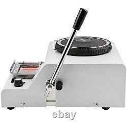 Vevor 72 Character Embossing Machine Embosser Réglable Pvc Credit ID Card Us